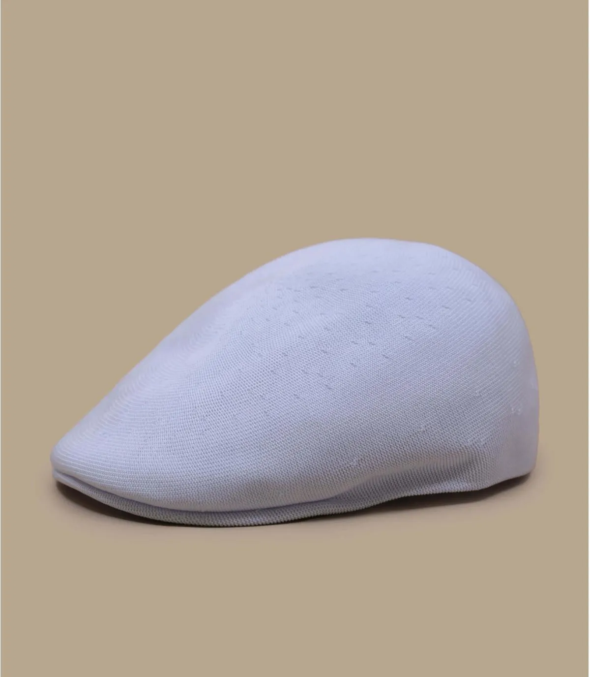 Berretto piatto kangol biancoTropic 507 Seamless white     