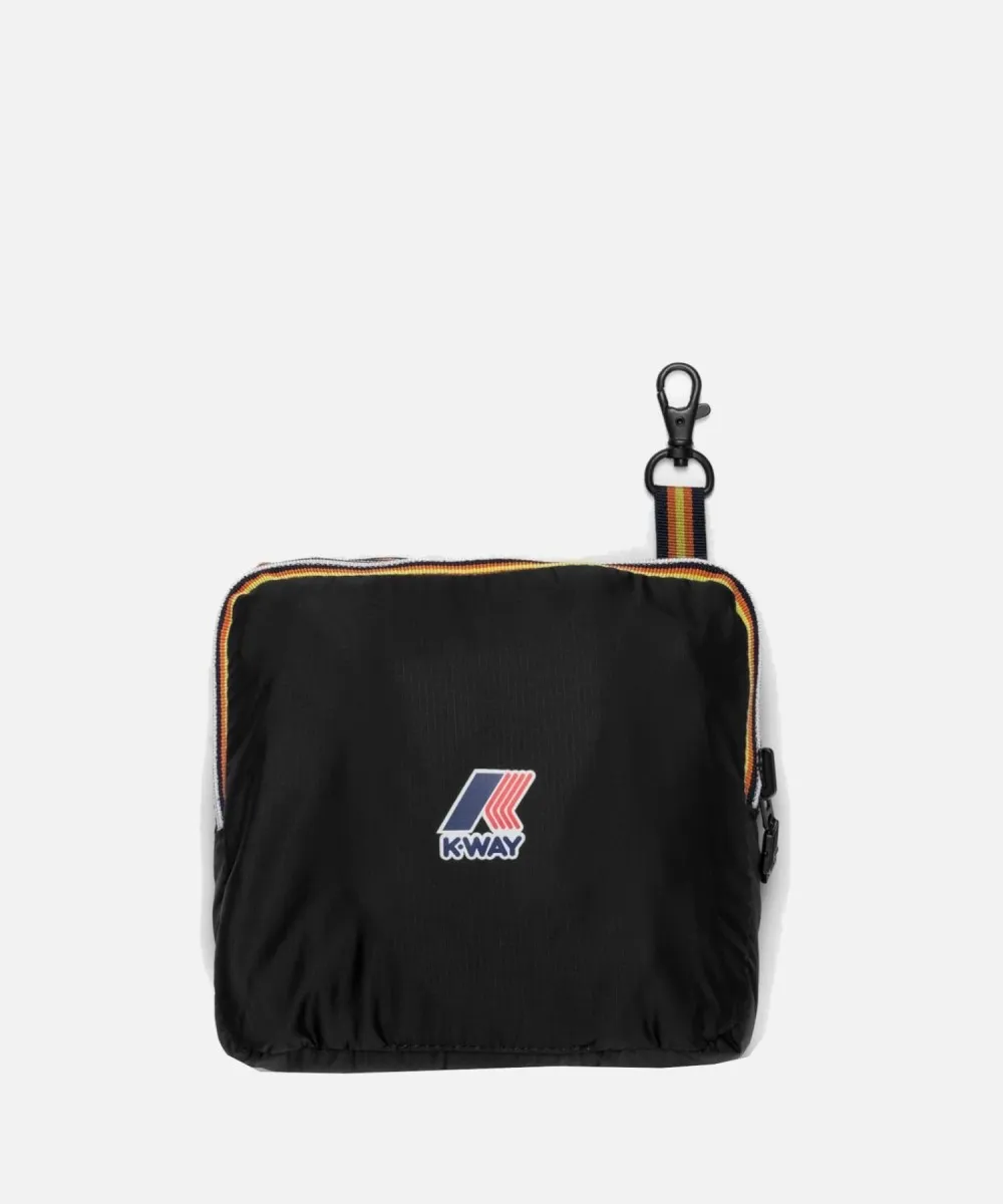 Kway Le Vrai zaino Michel pieghevole, black pure